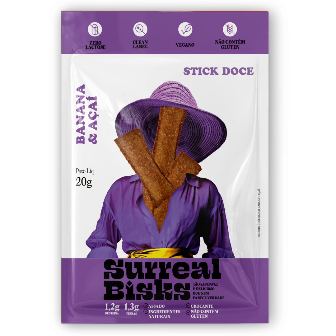 Sweet Banana and Acai Stick