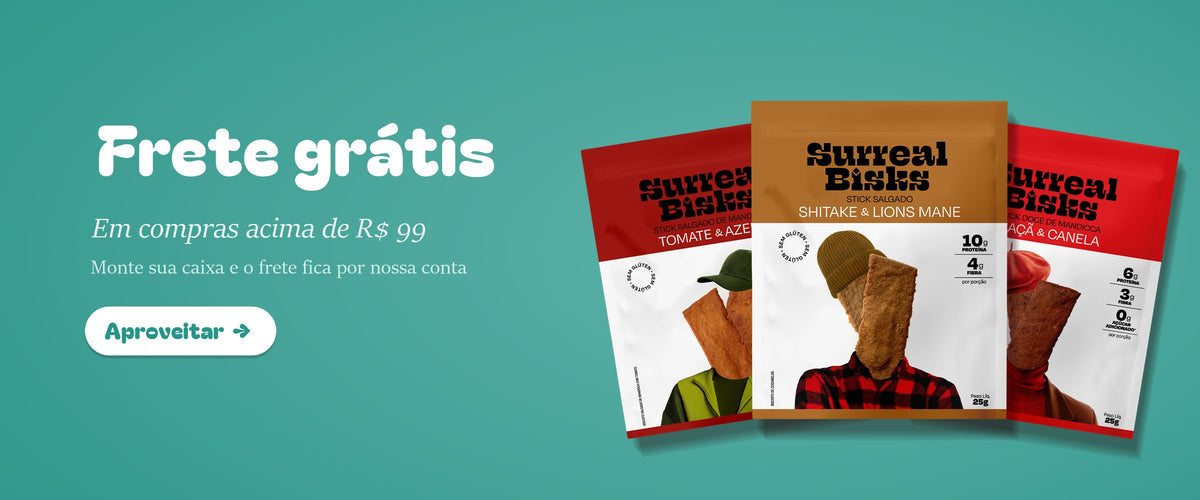 Frete grátis em compras acima de R$ 99